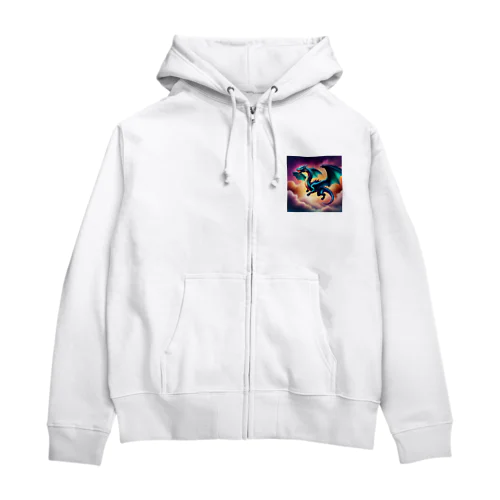 飛龍のイラストグッズ Zip Hoodie