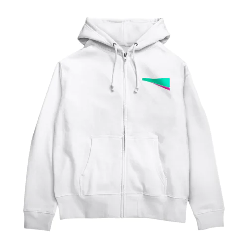 新幹線はやぶさ風デザイン Zip Hoodie