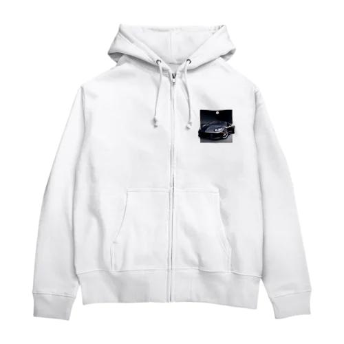 クールなスポーツカーグッズ Zip Hoodie