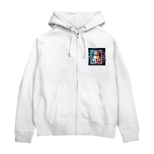 シュレディンガーキャット Zip Hoodie