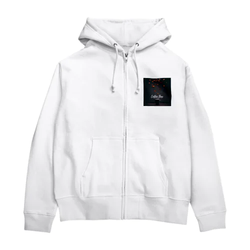 コーヒーマニアくん Zip Hoodie