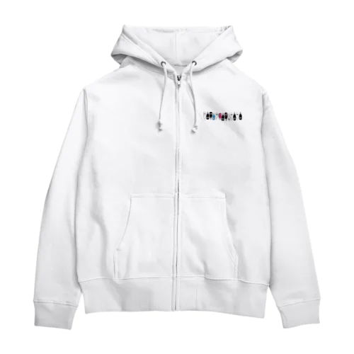 串揚げ串カツクシニョロワールドグッズ Zip Hoodie