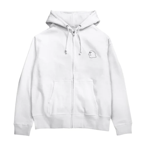 幽霊くん Zip Hoodie