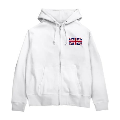 イギリス国旗 Zip Hoodie