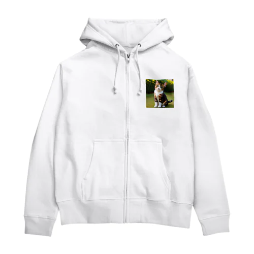 かわいい猫　 Zip Hoodie