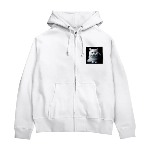 マンチカン Zip Hoodie