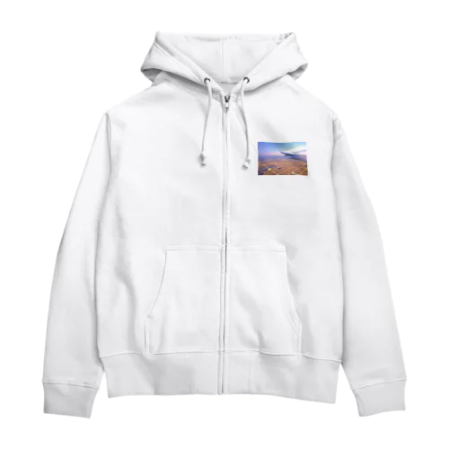 Sunrise at Chicago Zip Hoodie