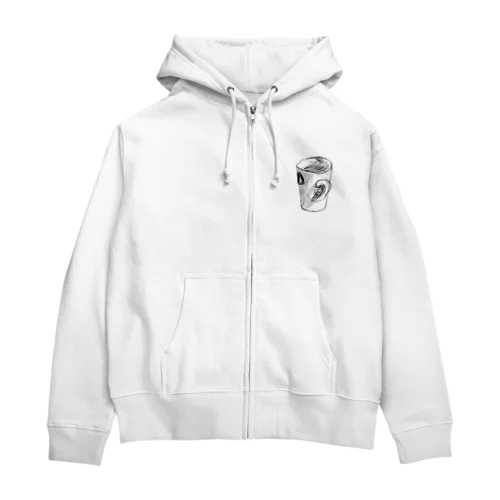 肉襦袢削助 Zip Hoodie