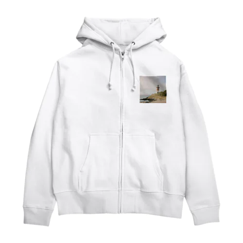 離島の灯台グッズ Zip Hoodie