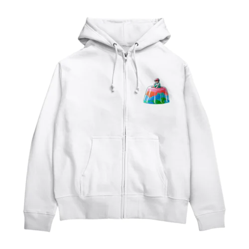 ゼリー少年 Zip Hoodie