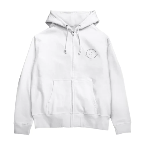 「ル」の人(べび) Zip Hoodie