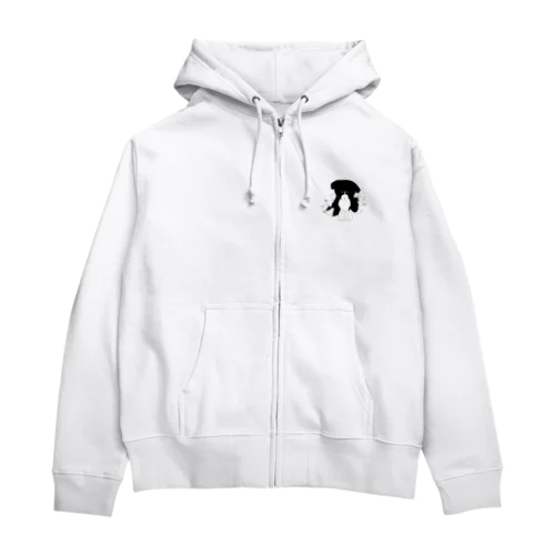 九尾犬パーカー Zip Hoodie