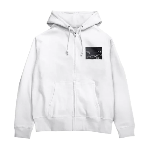 馬の背(青色のグッズ用) Zip Hoodie