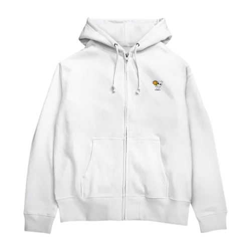 まるちゃん   ひまわり Zip Hoodie