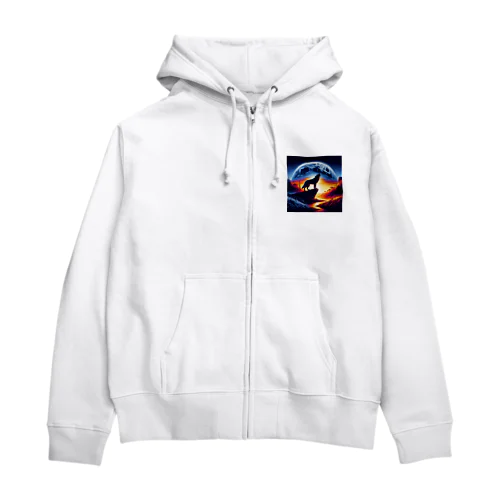 荒野の影 Zip Hoodie