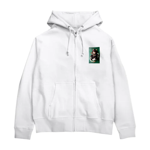 おたっちゃん Zip Hoodie