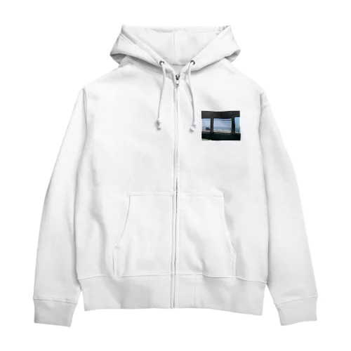 江ノ電の車窓 Zip Hoodie