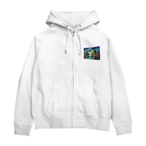 おとめ座　運気上昇 Zip Hoodie