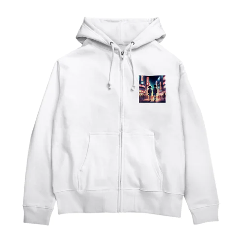 Akihabara  Zip Hoodie