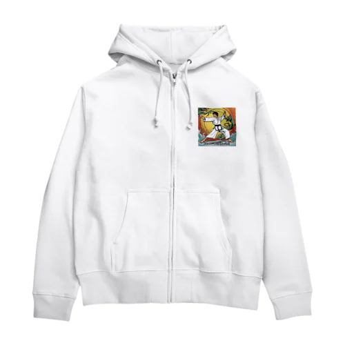 空手 Zip Hoodie