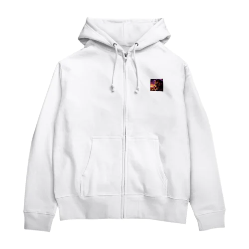 キングオブモンスター(ライオン) Zip Hoodie