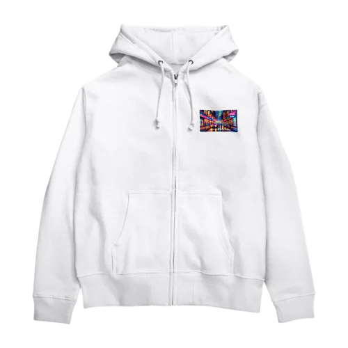 返り咲く80年代の魅力！ Zip Hoodie