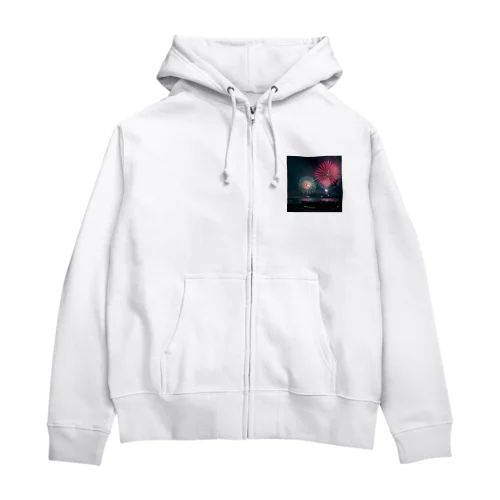 花火 Zip Hoodie