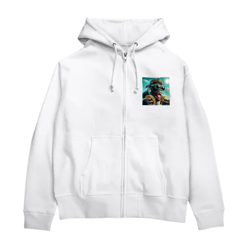 タコスを愛するフェルナンド Zip Hoodie