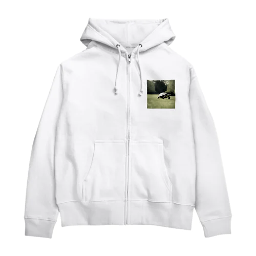 ４、カメのお散歩 Zip Hoodie