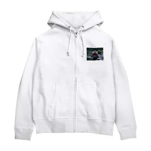 カワウソのパーくん Zip Hoodie