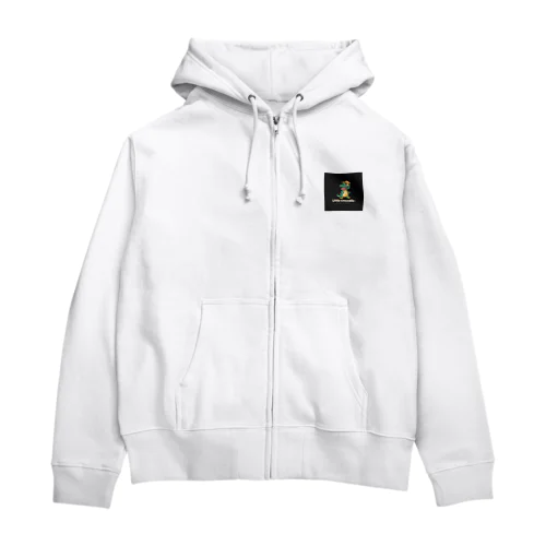 ちっちゃいワニ Zip Hoodie