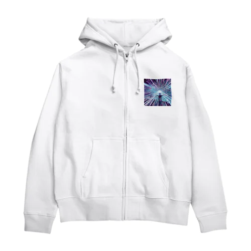 メタバースへの入り口 Zip Hoodie