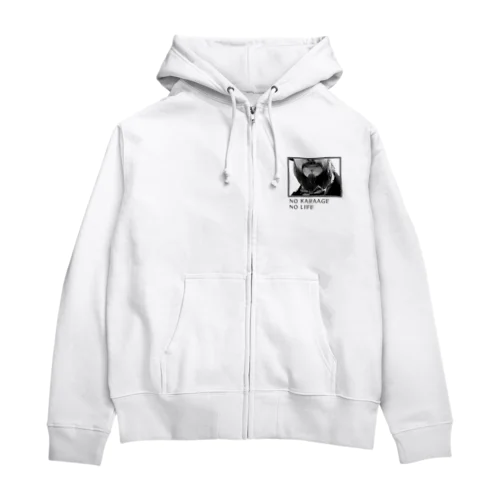 髭男爵 Zip Hoodie