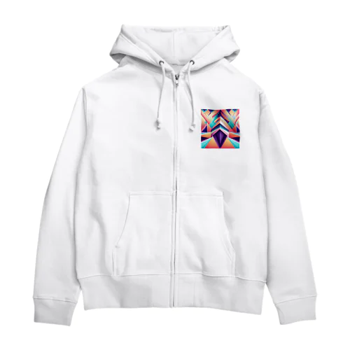 カラフル５ Zip Hoodie