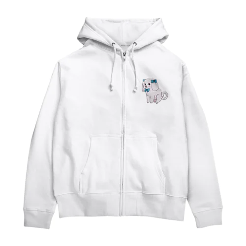 おしゃれなマルチーズ Zip Hoodie