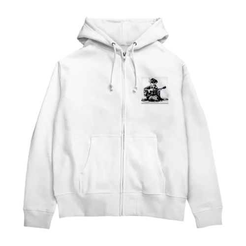 紫式部 Zip Hoodie