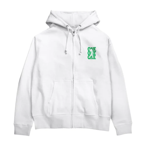 壱-ONE-グッズ（ゴルフ） Zip Hoodie