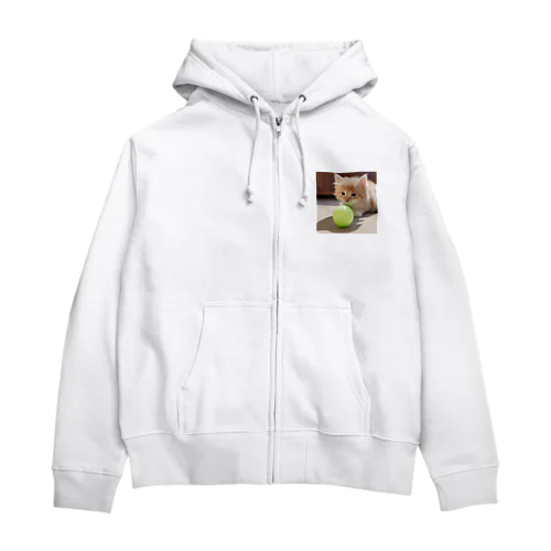 もふもふな子猫 Zip Hoodie