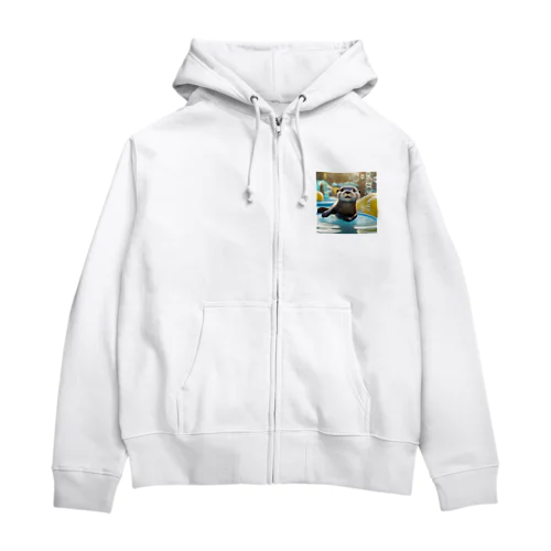 あかちゃんらっこ Zip Hoodie