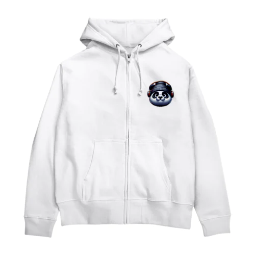 ふくよかパンダ Zip Hoodie