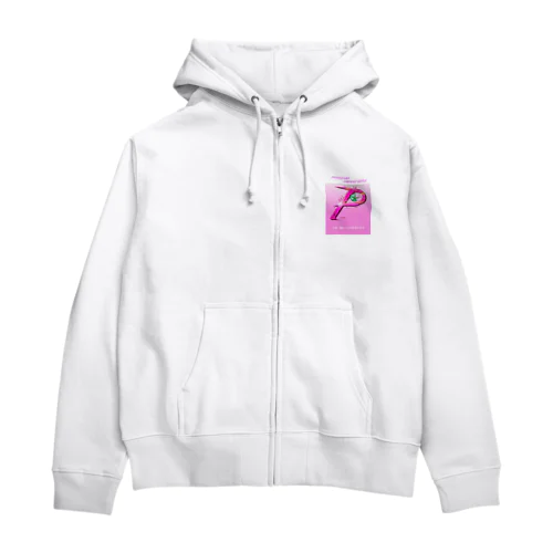 Zodiac Alphabet P-cb Zip Hoodie