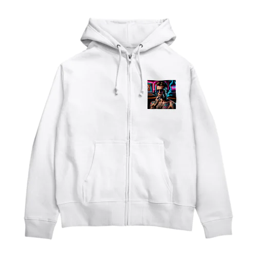 ワイルド Zip Hoodie