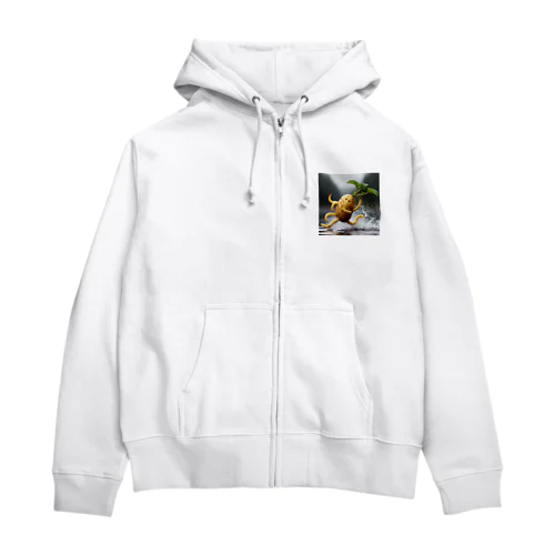 走れ子ジャガ Zip Hoodie