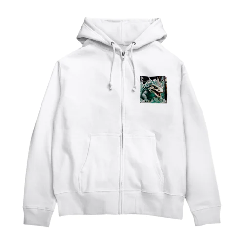 クリスタルアイスバジリスク Zip Hoodie