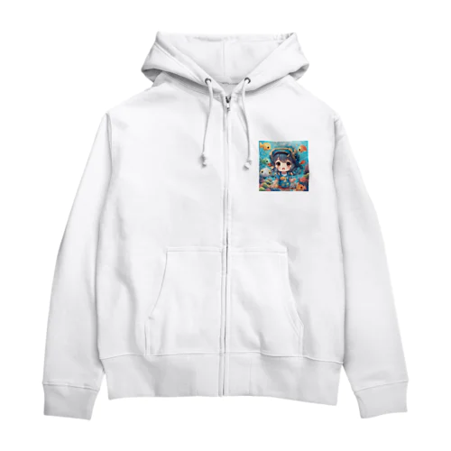 ゴンズイちゃん Zip Hoodie