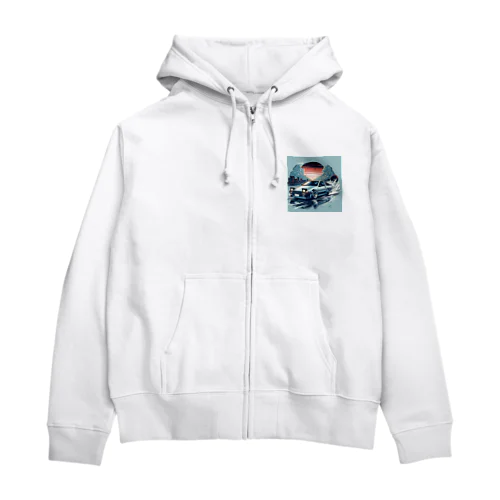 ハチロク！3 Zip Hoodie