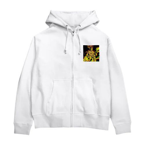 神功皇后とロック「Empress Jingu and Rock」 Zip Hoodie