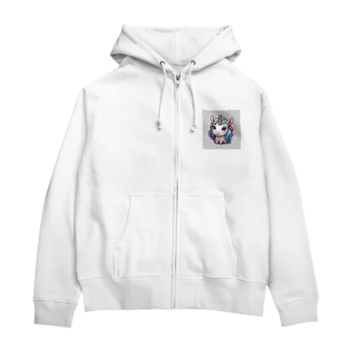 ユニコーン Zip Hoodie