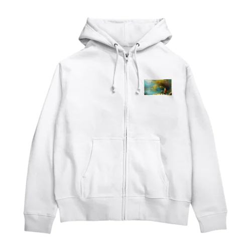 外出 Zip Hoodie