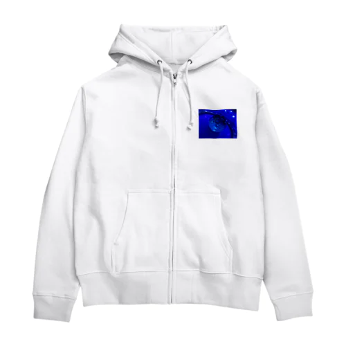 UVライト Zip Hoodie